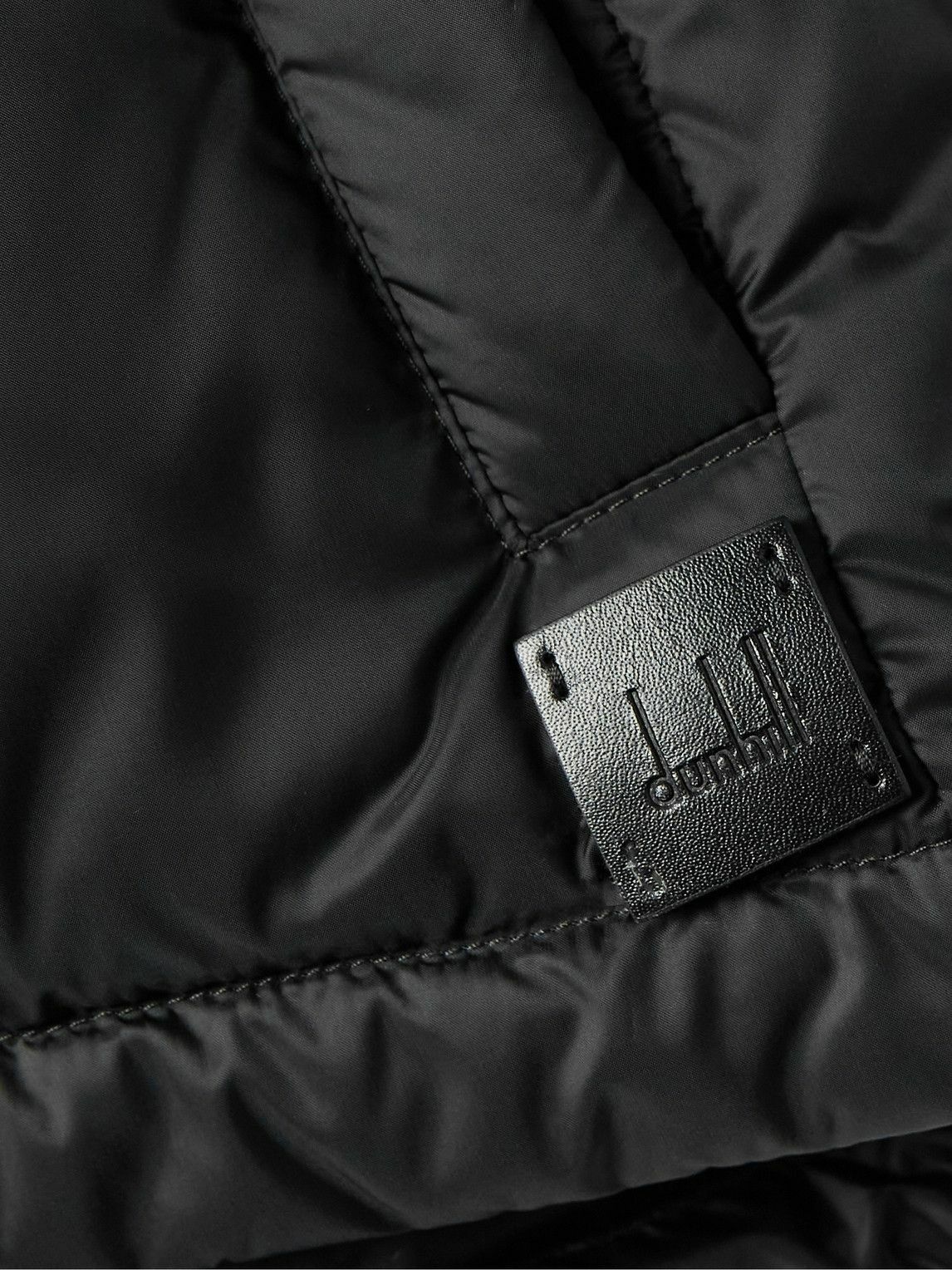 Dunhill - Convertible Quilted Shell Hooded Down Coat - Black Dunhill