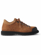 Diemme - Cornaro Rubber-Trimmed Suede Sneakers - Brown