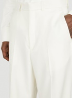 Tailored Wide Leg Pants in White