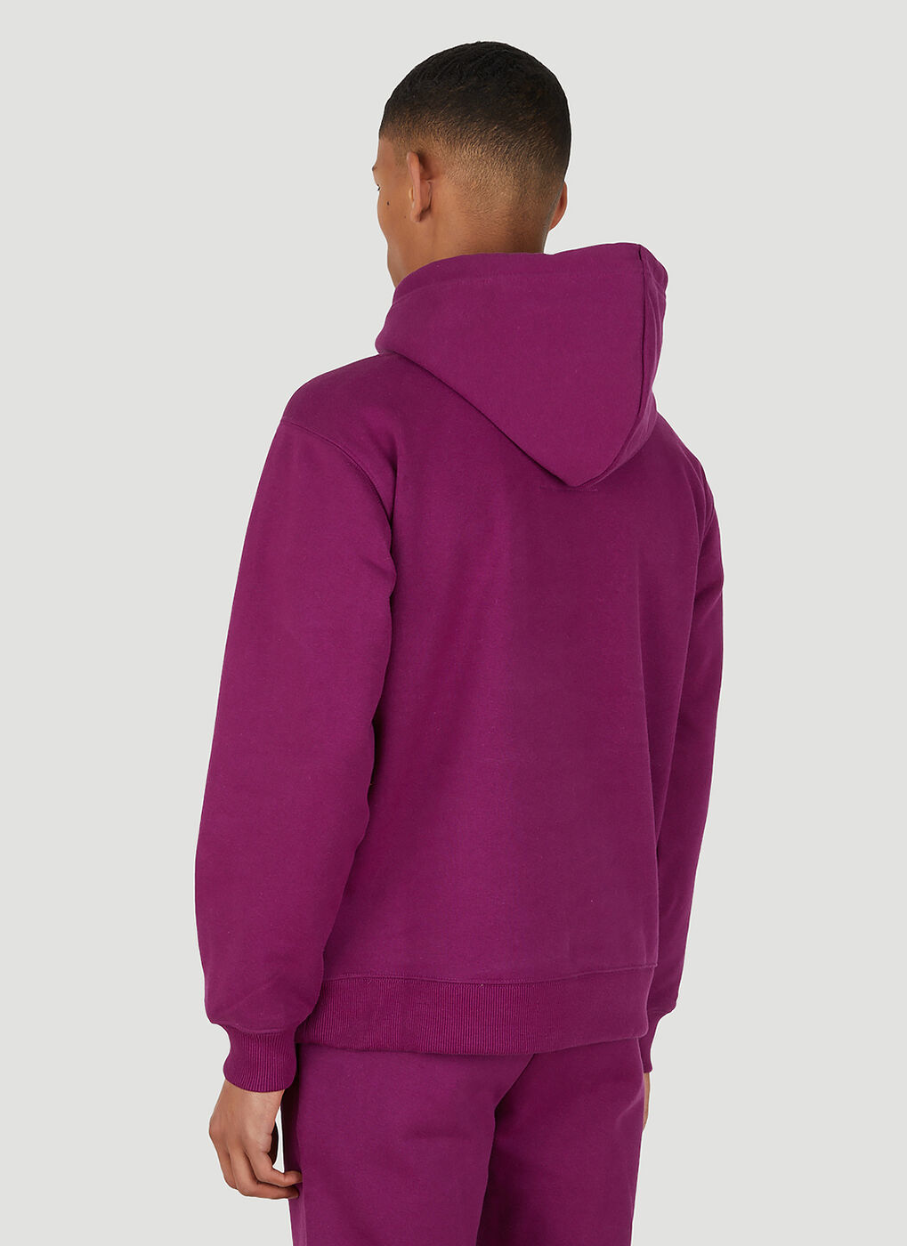 x KAWS Hooded Sweatshirt in Purple The North Face