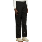 ADER error Black Crumple Trousers