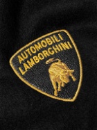 Rhude - Lamborghini Logo-Appliquéd Wool Bomber Jacket - Black