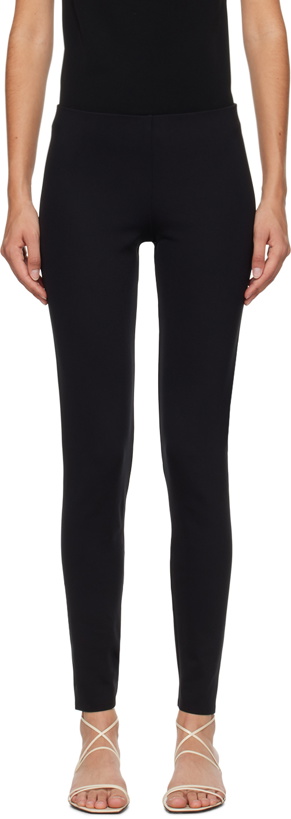 Photo: The Row Black Woolworth Leggings