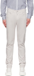 Dunhill Gray Cotton Trousers