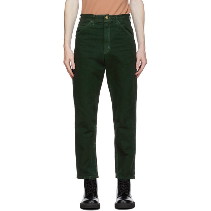 Photo: Marc Jacobs Green Stan Ray Edition Painter Trousers