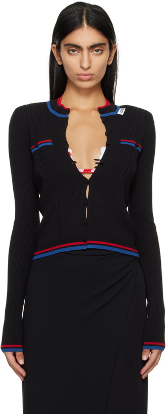 Photo: GCDS Black Padded Cardigan