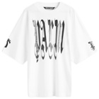 Palm Angels Men's Gothic Palm T-Shirt in White
