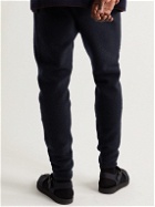 The Row - Endecott Slim-Fit Tapered Knitted Sweatpants - Blue