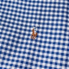Polo Ralph Lauren Men's Classic BSR Oxford Button Down Shirt in Blue/White Gingham