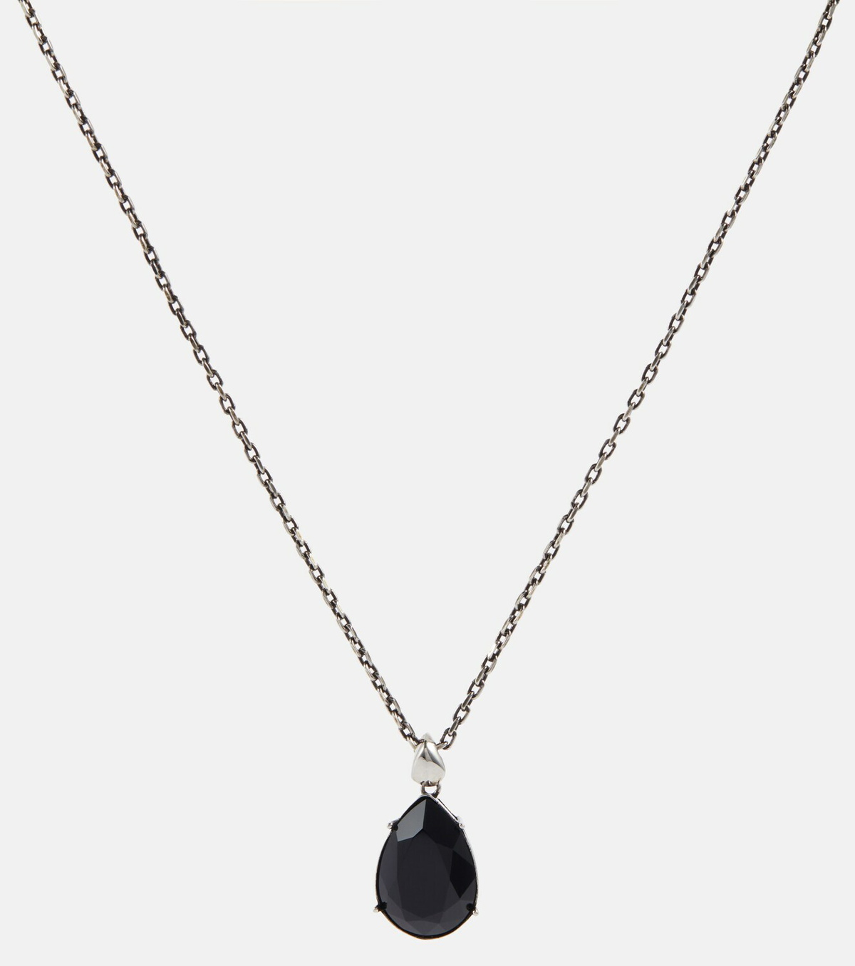 Alexander McQueen Crystal charm necklace