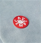 Cav Empt - Logo-Appliquéd Printed Loopback Cotton-Jersey Sweatshirt - Blue
