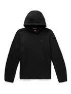 Nike - Sportswear Slim-Fit Cotton-Blend Tech Fleece Hoodie - Black