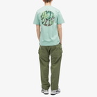 Hikerdelic Men's High Minded T-Shirt in Jade Green