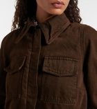 Dries Van Noten Cropped denim jacket