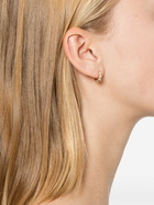 Lizzie Mandler Fine Jewelry 18K Yellow Gold Fluted Crescent Diamond Earring