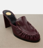 Saint Laurent Le Loafer leather mules
