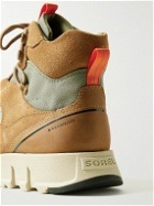 Sorel - Mac Hill™ Lite Suede- and Leather-Trimmed Ripstop Boots - Brown