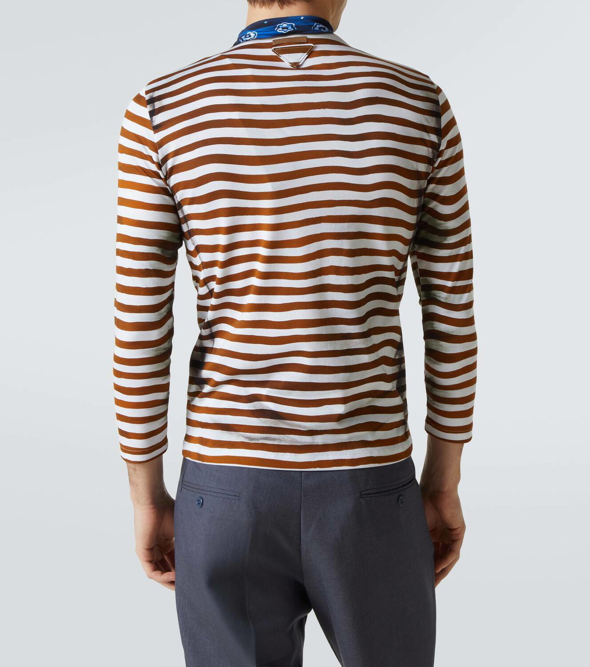 Prada Interlock trompe l'œil cotton T-shirt Prada