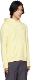 Nike Yellow Sportswear Club Hoodie