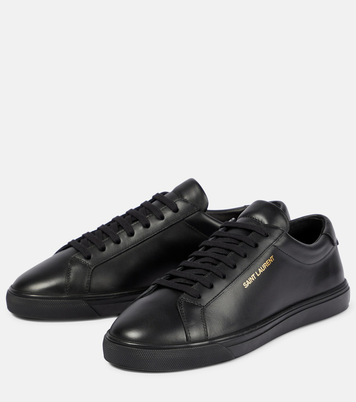 Saint Laurent - Andy leather sneakers Saint Laurent