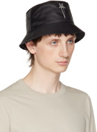 Rick Owens Black Champion Edition Gillian Bucket Hat