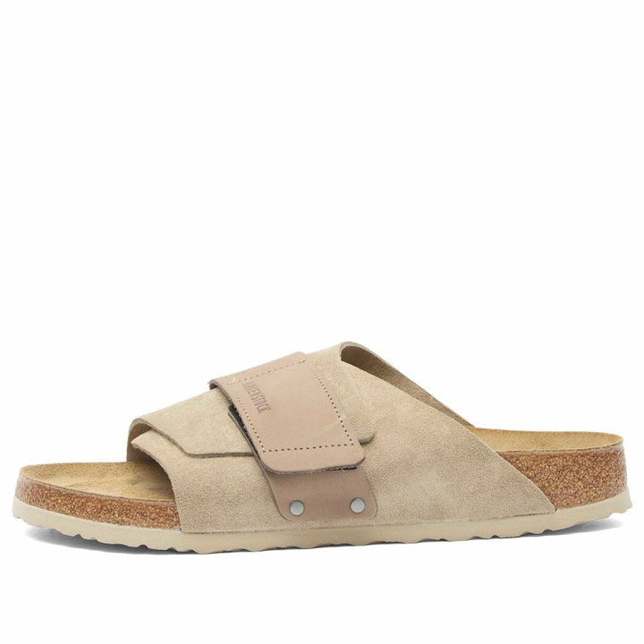 Photo: Birkenstock Kyoto in Taupe Suede/Nubuck