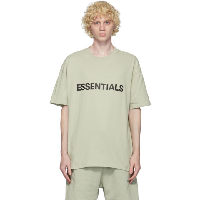 Essentials Green Logo T-Shirt Essentials