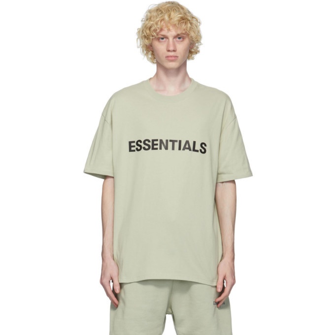 Photo: Essentials Green Logo T-Shirt