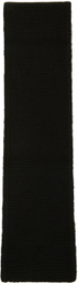 Nothing Written SSENSE Exclusive Green Ribbed Scarf
