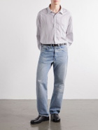 Acne Studios - Pinstriped TENCEL™ Lyocell-Poplin Shirt - White