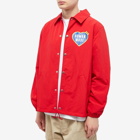 Human Made Men's Coach Jacket in Red