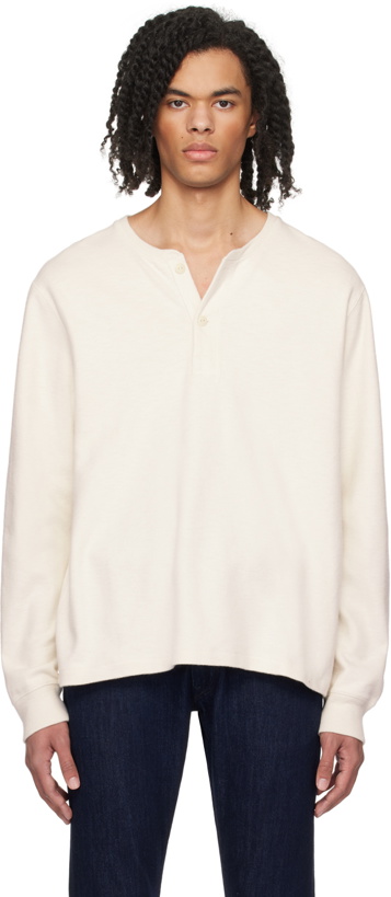 Photo: Polo Ralph Lauren Off-White Patch Henley