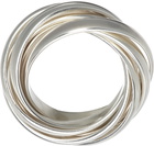 Jil Sander Silver Chain Ring