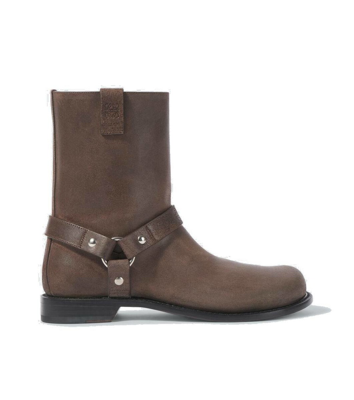 Photo: Loewe Campo leather biker boots