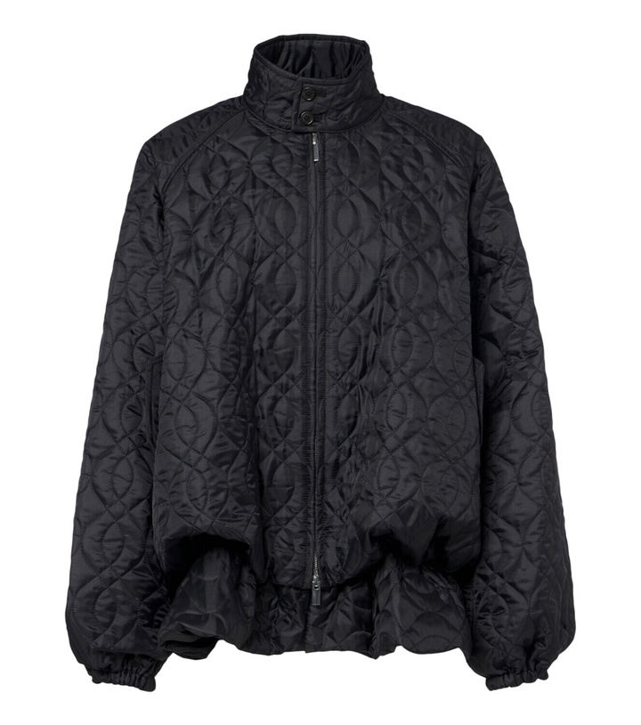 Photo: Noir Kei Ninomiya Gathered quilted jacket