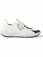 G/FORE - MG4X2 Leather and Suede-Trimmed Mesh Golf Sneakers - White