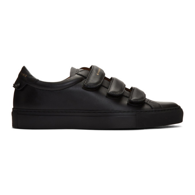 Photo: Givenchy Black Urban Street Straps Sneakers