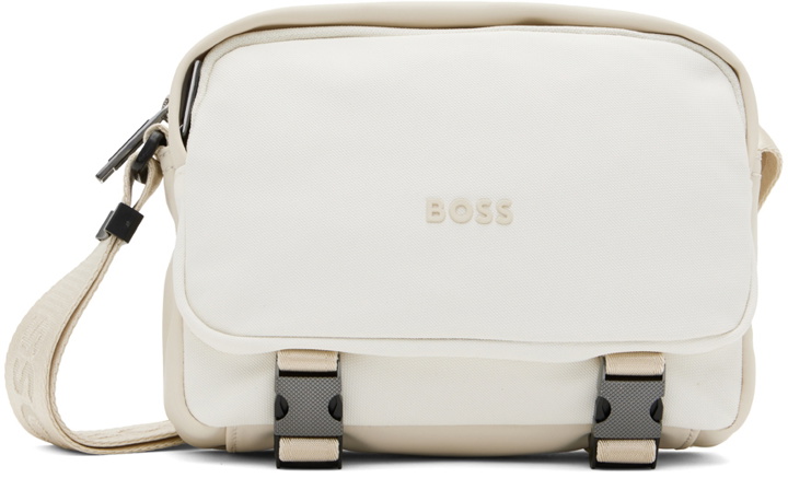 Photo: Boss Off-White Camera Bag