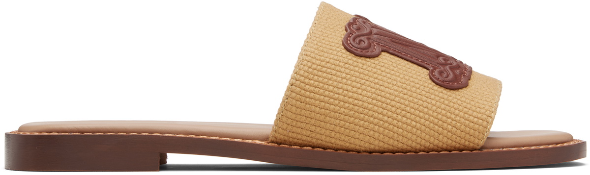 Max Mara - Diana leather flat sandals Max Mara