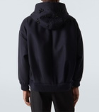 Simone Rocha Embellished wool-blend hoodie