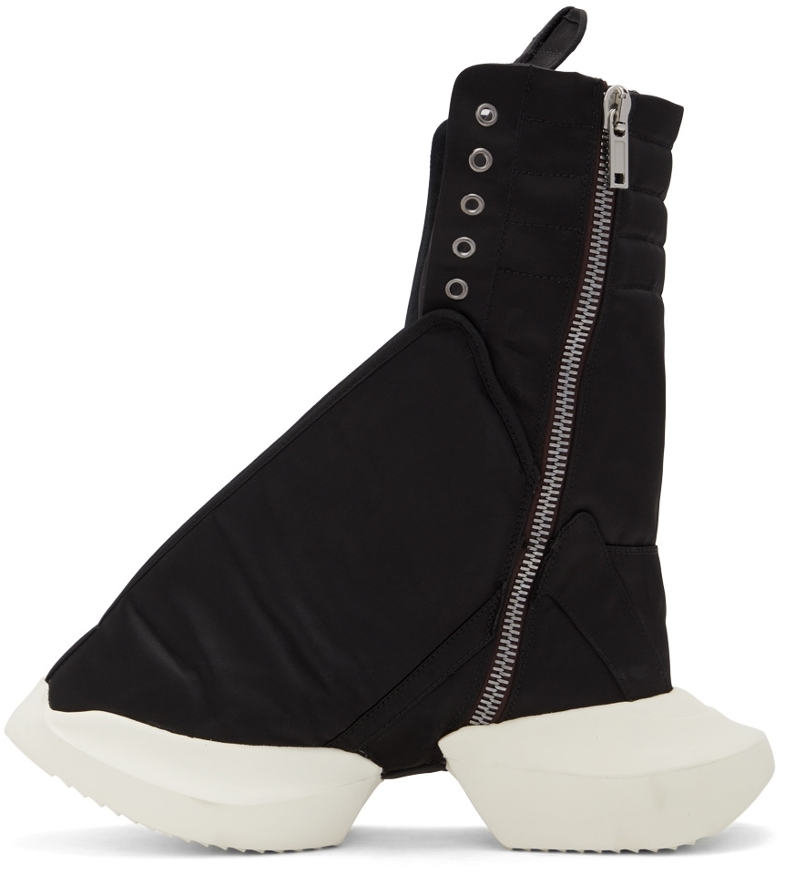 Rick Owens Drkshdw Black Megaturbo Dunk Sneakers Rick Owens Drkshdw