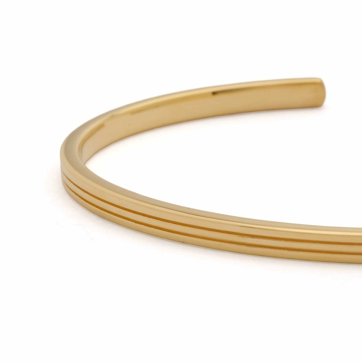 Miansai Men's Stag Cuff Bracelet in Gold