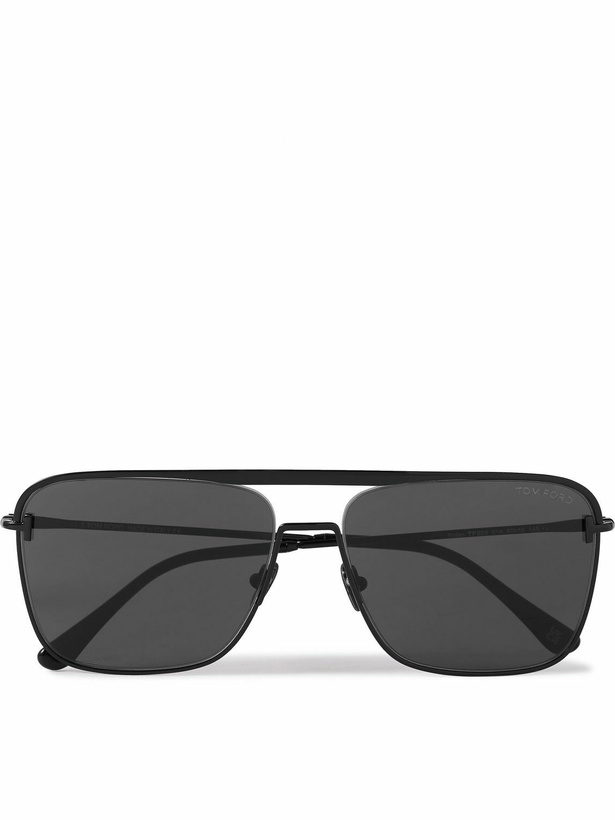 Photo: TOM FORD - Aviator-Style Metal and Acetate Sunglasses