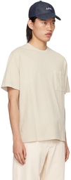 A.P.C. Off-White Boxy Tab T-Shirt