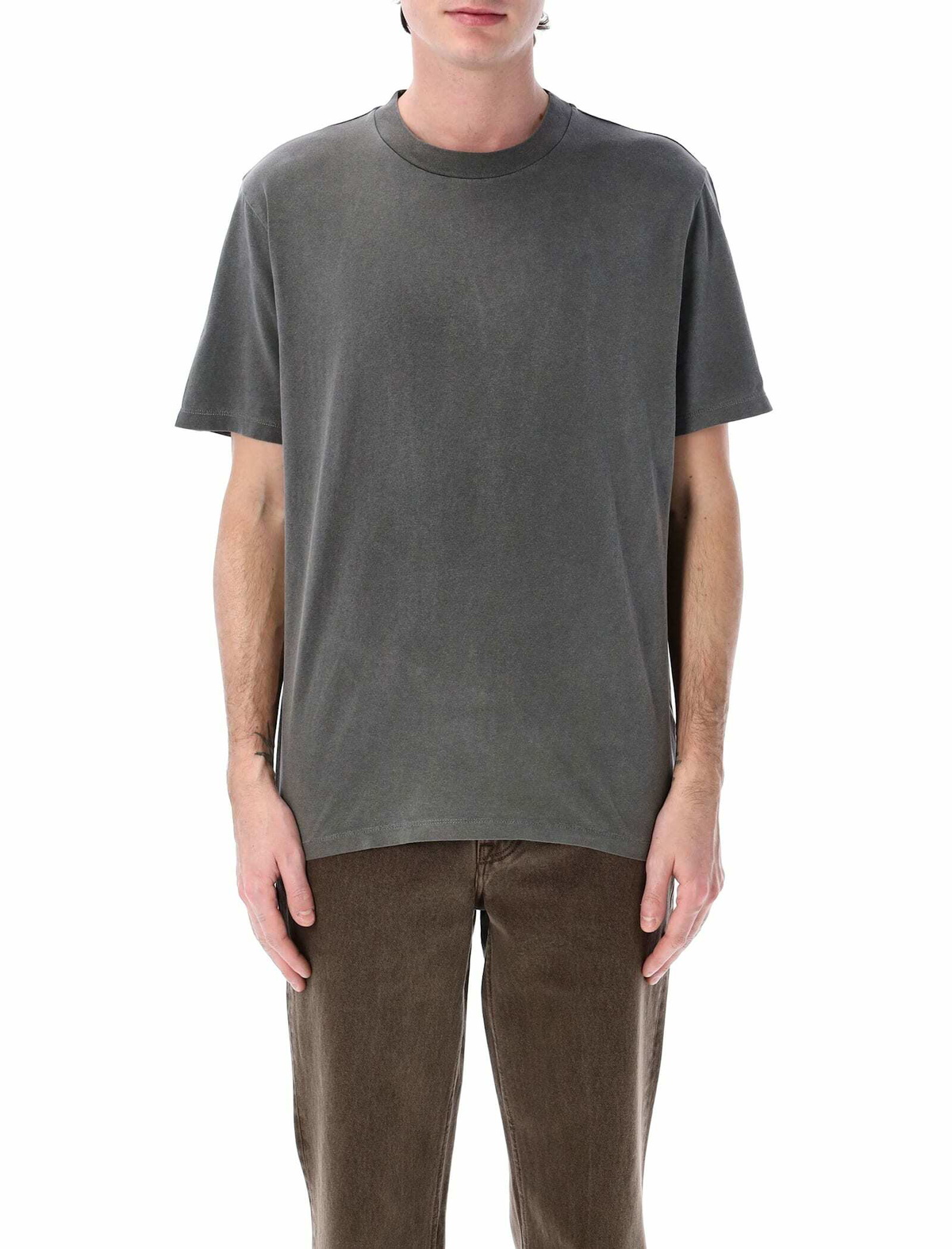 Our Legacy Men's Above Shirt in Black Fishnet Cloth Our Legacy