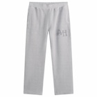 ANNIE HOOD Men's Inside Out College Straight Joggers in Washed Grey