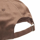 Sporty & Rich Monaco Cap in Chocolate/White