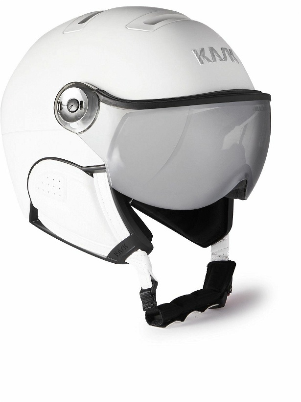 Photo: KASK - Shadow Logo-Embossed Ski Helmet - White