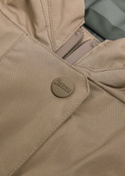 Herno Hooded Brushed Shell Jacket Taupe