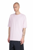 OAMC T-shirt In Rose-pink Cotton